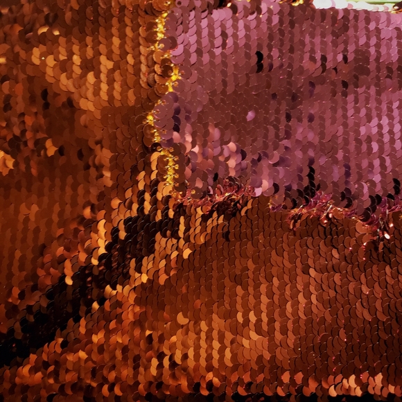 NARS Studio 54 Red and Fuschia Sequin Cosmetic Bag - Picture 4 of 4